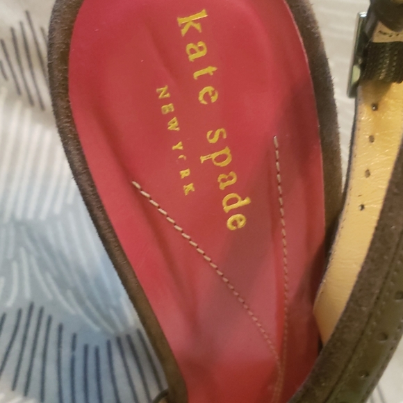 Gray Kate Spade open toed sandals - Picture 4 of 8